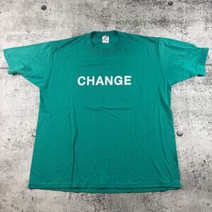 Vintage change Shirt Size XL Jerzees USA Made